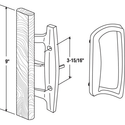 Door Handle For Sliding Glass Patio Doors Exterior And Interior Door Handles - Door Handle For Sliding Glass Patio Doors Exterior And Interior Door Handles