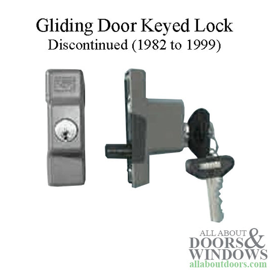 Discontinued Keyed Lock, Old Style - Stone