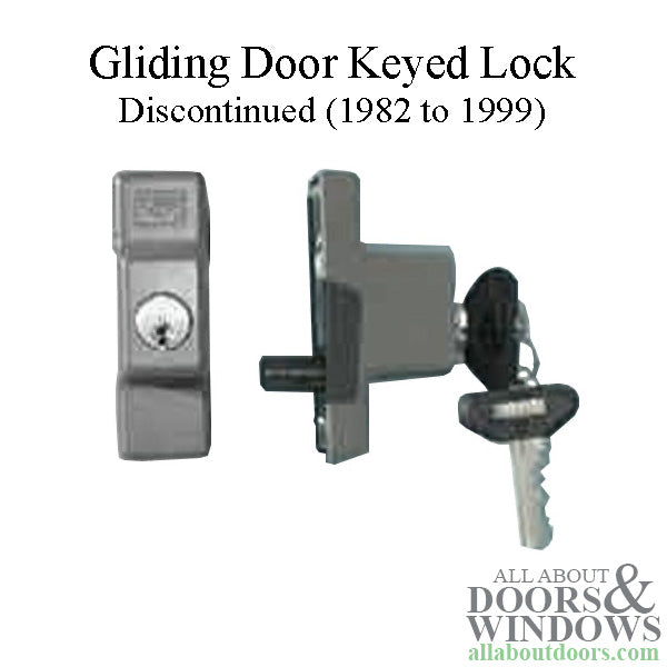 Discontinued Keyed Lock, Old Style - Stone - Discontinued Keyed Lock, Old Style - Stone