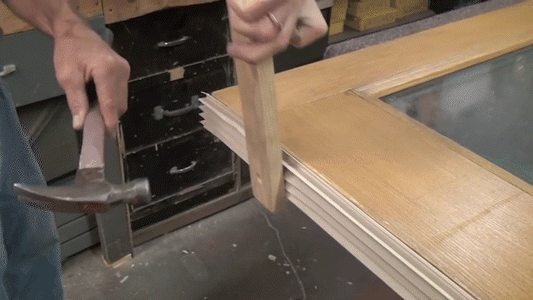 How to Replace a Door Bottom: Snap-in Style