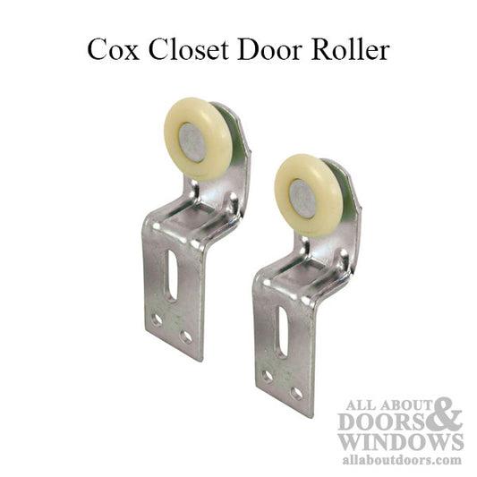 1 inch Wheel, 3/4 offset - Cox  Back Closet Door Roller