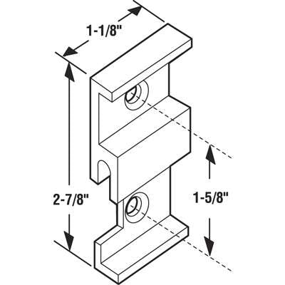 Keeper - Sliding Patio Door, Extruded Aluminum - Aluminum - Keeper - Sliding Patio Door, Extruded Aluminum - Aluminum