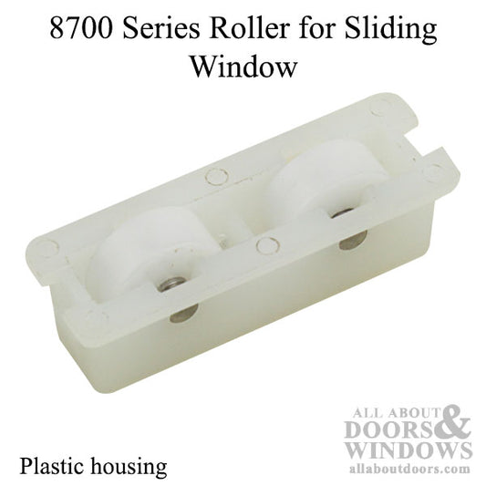 8700 Series Roller, Slider window