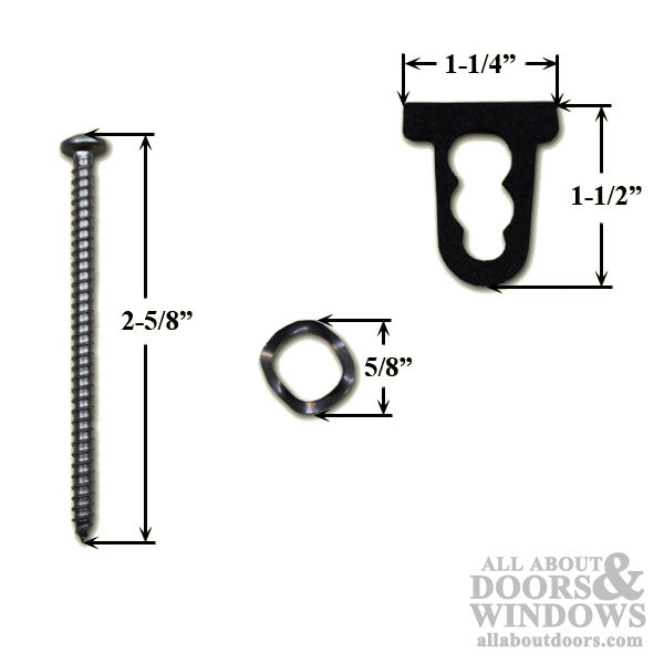 Sliding Door Handle Screw Package - 2-5/8