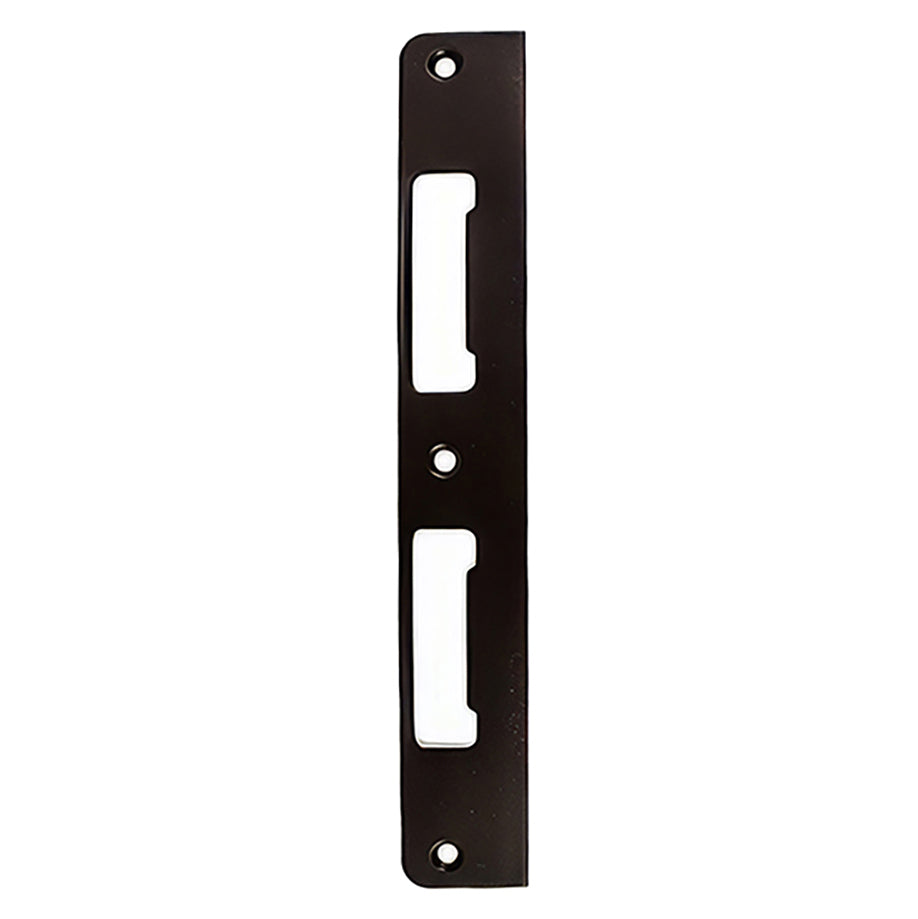 HOPPE Latch and Deadbolt Strike Plate - Rustic Umber - HOPPE Latch and Deadbolt Strike Plate - Rustic Umber
