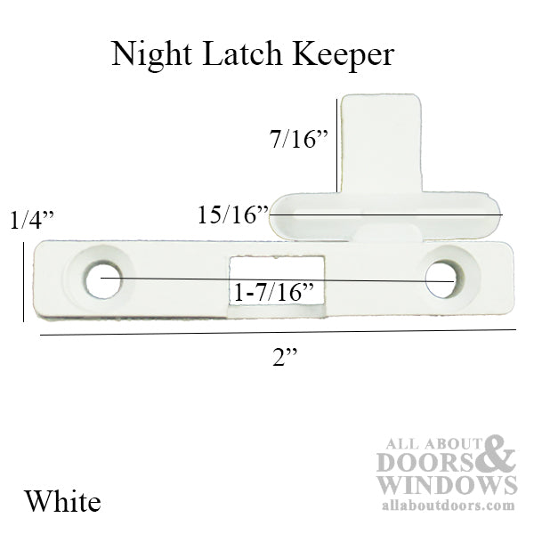 Limit Latch For Double Hung Windows 2 Inch Surface Mount Vent Stop Night Latch - Limit Latch For Double Hung Windows 2 Inch Surface Mount Vent Stop Night Latch