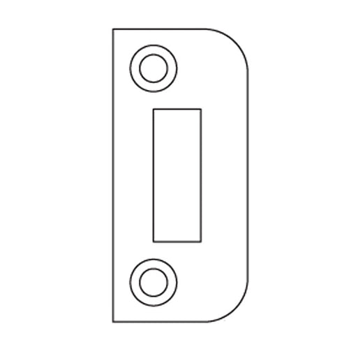 HOPPE Shootbolt Strike Plate Double Shootbolt Stainless Steel - HOPPE Shootbolt Strike Plate Double Shootbolt Stainless Steel