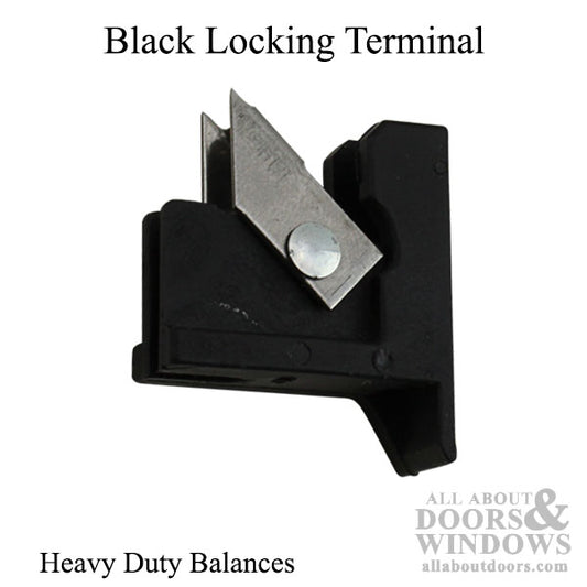 End Bracket Attachment #2 Locking Terminal for Channel Balance (Blue or Black)