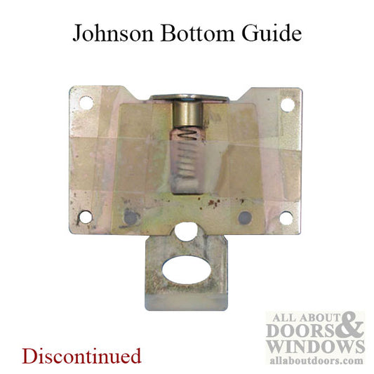 1234 Johnson Bottom Guide, Sliding Panel Jacket Door