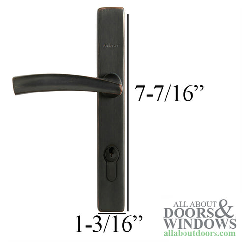 Andersen Emco Modern Storm Door Handle Set Trim Venetian Bronze - Andersen Emco Modern Storm Door Handle Set Trim Venetian Bronze