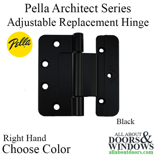 Pella Door Hinge For Architect Series Adjustable Right Hand Outswing Door Hinge