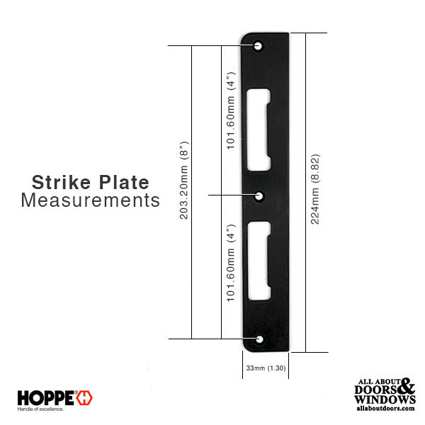 Strike Plate, PC0039N, Latch & Deadbolt  1.30 x 8.82 - Oil R. Brass. - Strike Plate, PC0039N, Latch & Deadbolt  1.30 x 8.82 - Oil R. Brass.