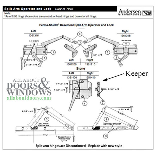 Andersen Keeper, Perma-Shield Casement Window-Corrosion Resistant - Andersen Keeper, Perma-Shield Casement Window-Corrosion Resistant