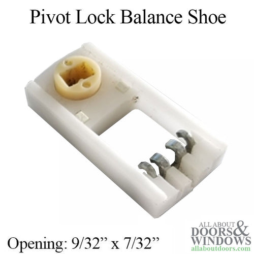 Pivot Lock Balance Shoe, 31/32 x 2 x 11/32, Small Tilt block - Pivot Lock Balance Shoe, 31/32 x 2 x 11/32, Small Tilt block