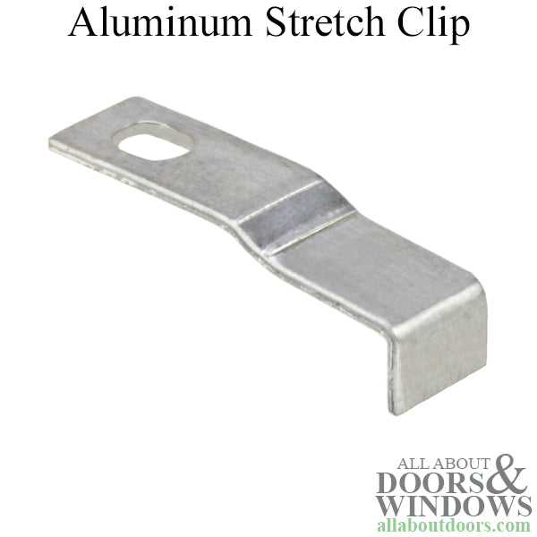 Aluminum stretch clips - Aluminum stretch clips