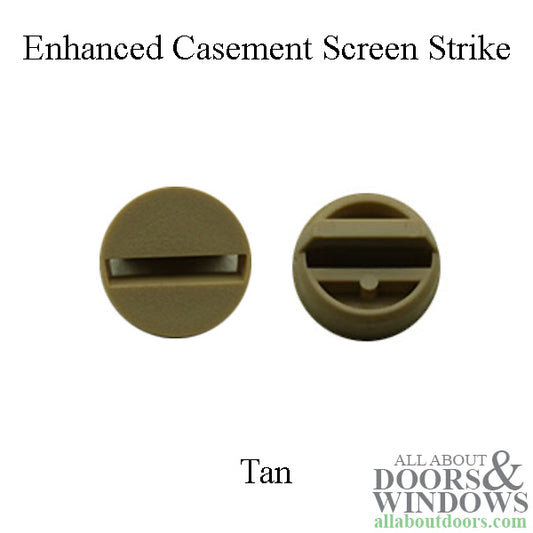 Andersen Enhanced Casement Strike For Insect Screen Casement Windows Tan