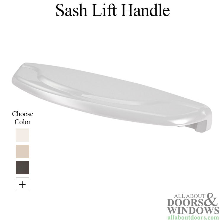 Inspirations™ Single or Double Hung Sash Lift Handles - Choose Color - Inspirations™ Single or Double Hung Sash Lift Handles - Choose Color