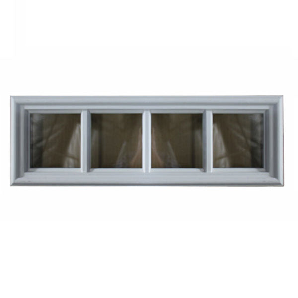 Therma Tru Door Lite Surround with Glass and Plastic Frame 4 Lite - Therma Tru Door Lite Surround with Glass and Plastic Frame 4 Lite