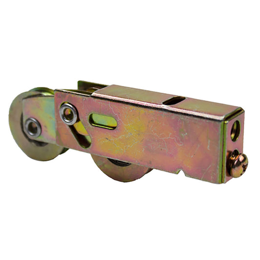 Sliding Patio Door Tandem Roller Steel Ball Bearing Sliding Door Two Wheel Door Roller 1.25 Inch Steel Wheel