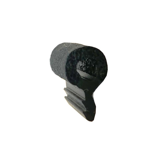 Hollow Bulb Seal, .250 diameter, Kerf Mount weatherstrip
