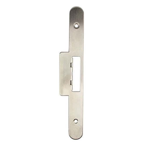 Andersen Latch & Deadbolt Strike Plate Cover, AP/PA  Double Door - Satin Nickel - Andersen Latch & Deadbolt Strike Plate Cover, AP/PA  Double Door - Satin Nickel