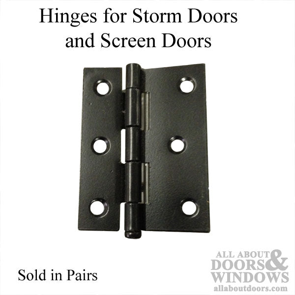 Storm Door Hinges 3 Inch 2 Pack - Storm Door Hinges 3 Inch 2 Pack
