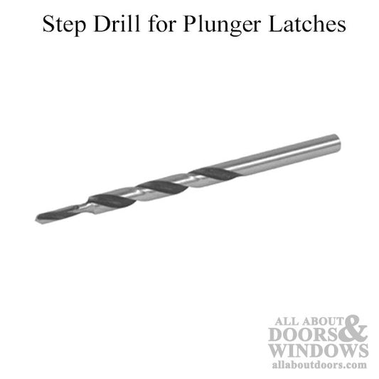 Step Drill for Plunger Latches