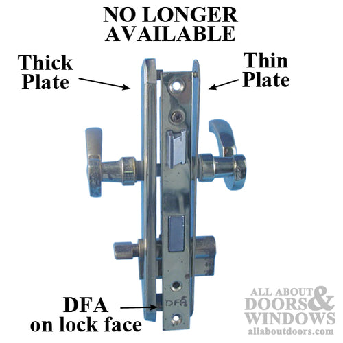 Unavailalbe DFA / Larson Mortise Lever Lock - SEE NOTES - Unavailalbe DFA / Larson Mortise Lever Lock - SEE NOTES