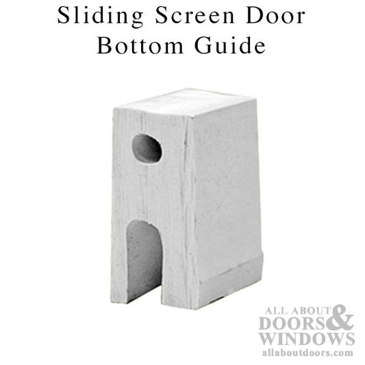 Discontinued - Bottom Mount Guide for Siding Screen Door