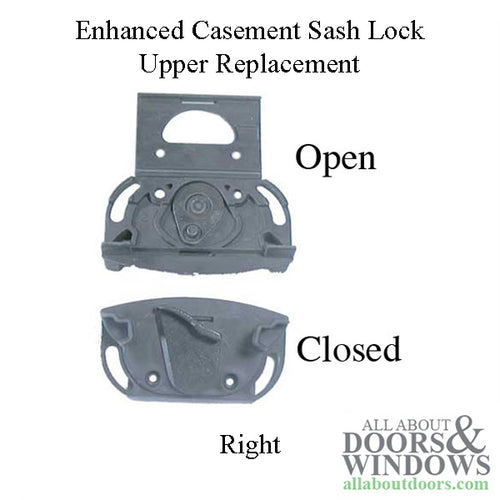 Andersen Enhanced Casement Upper Sash Lock, Right - Andersen Enhanced Casement Upper Sash Lock, Right