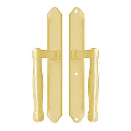 HOPPE HLS 9000 Sliding Door Handle Set Fixed Dummy Resista Brass