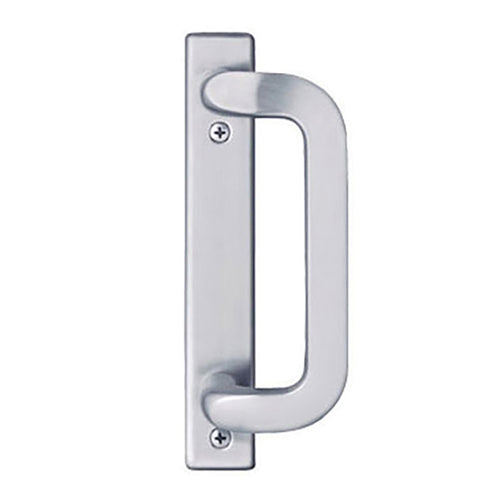 Andersen Frenchwood Gliding Door Trim Hardware, Anvers 2 Panel Exterior - Satin Nickel - Andersen Frenchwood Gliding Door Trim Hardware, Anvers 2 Panel Exterior - Satin Nickel