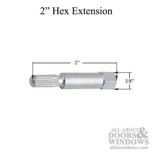 2" Hex Extension, Stanley Awning Operator