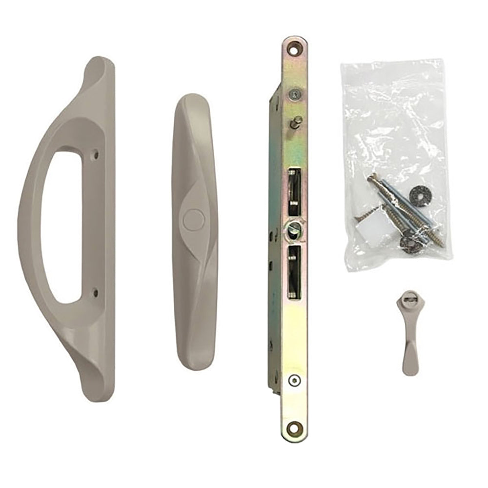 Andersen 100 series Tulsa handleset for Patio Gliding Door - Sandstone - Andersen 100 series Tulsa handleset for Patio Gliding Door - Sandstone