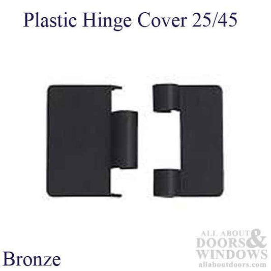 Hinge Cover for Slide and Fold Doors, 25/45 UC5, Bronze