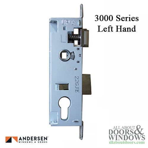 Andersen Storm Door Lock Case Lock Body Only Left Handed 3000 Series Lock - Andersen Storm Door Lock Case Lock Body Only Left Handed 3000 Series Lock