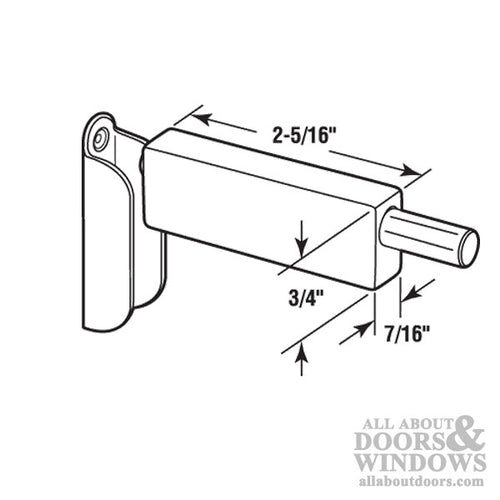 Top Hanger Nail Setting Tool For Screen Door Top Hangers - Top Hanger Nail Setting Tool For Screen Door Top Hangers