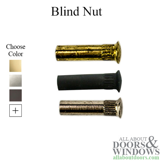 Blind Nut, For Use With V4 Mounting Bolt - Choose Color