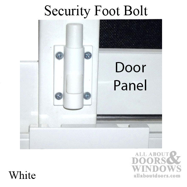 Veranda Patio Door High Security Foot Bolt / Lock - Veranda Patio Door High Security Foot Bolt / Lock