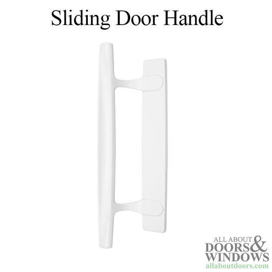 Andersen Frenchwood Gliding Door Exterior Dished Handle