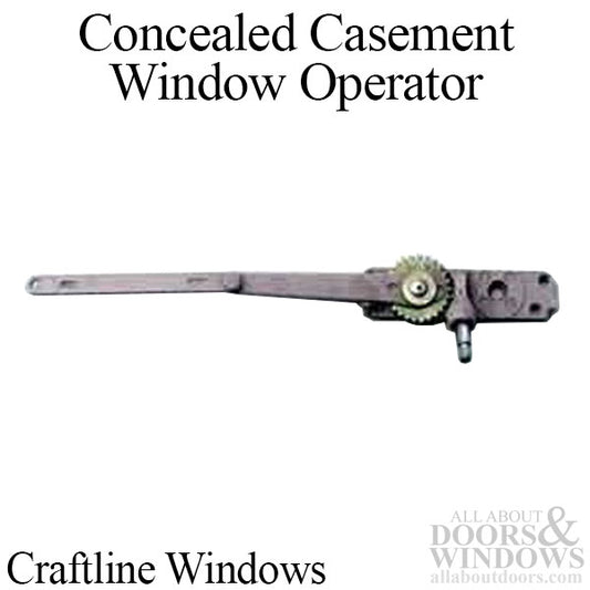 Craftline window, Truth Casement Operator - Special Design