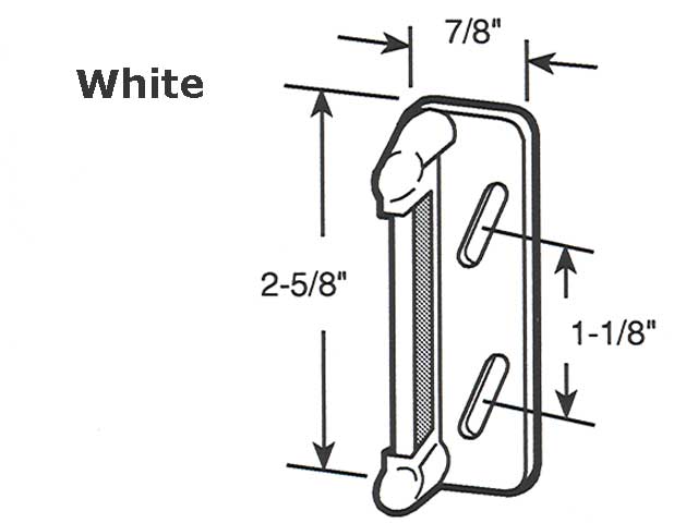 Spring Loaded Strike Plate Keeper for Storm Doors - Spring Loaded Strike Plate Keeper for Storm Doors