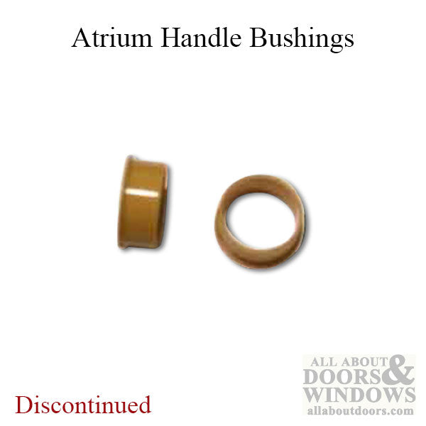 Atrium Door Lock:  Nylon Handle Bushings - Discontinued - Atrium Door Lock:  Nylon Handle Bushings - Discontinued