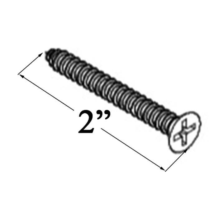 10 x 2 Flat Head, Phillips Drive, Type-A Screw, 25 pack - Choose Color - 10 x 2 Flat Head, Phillips Drive, Type-A Screw, 25 pack - Choose Color