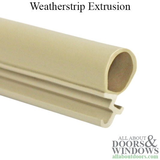 Weatherstrip Extrusion # 2010 Casement Head & Side Jamb  - Beige