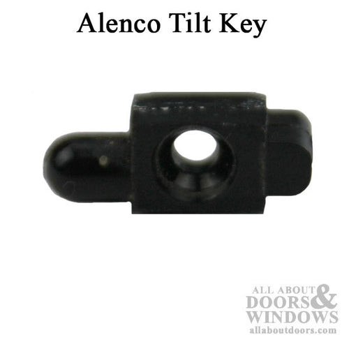 Tilt Key, Alenco Storm windows,  Nylon - Black - Tilt Key, Alenco Storm windows,  Nylon - Black