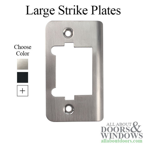Set of 3 Large Strike Plates, 1-3/4