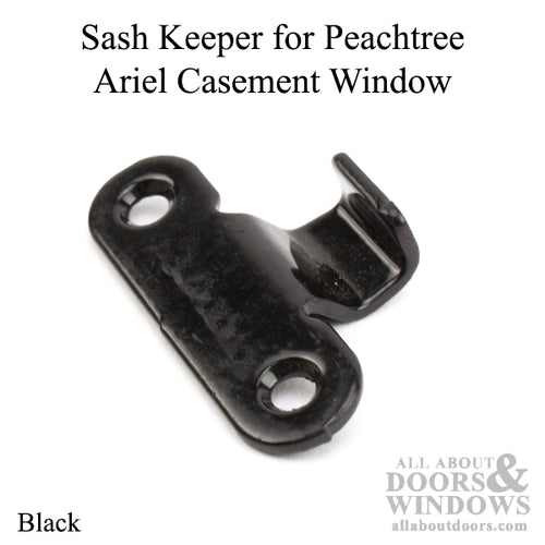 Sash Keeper for Peachtree Ariel Casement Window - Black - Sash Keeper for Peachtree Ariel Casement Window - Black