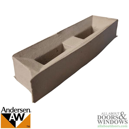 Astragal Weatherstrip Sill Plug - Frenchwood Hinged Doors