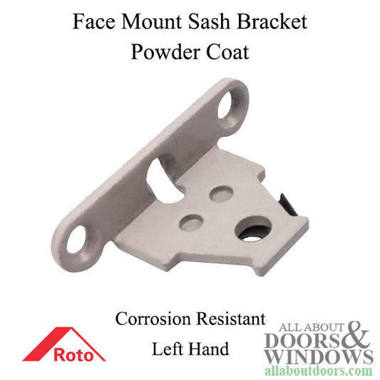 Roto Casement Window Operator Sash Bracket Assembly, Left Hand, 30mm, Facemount